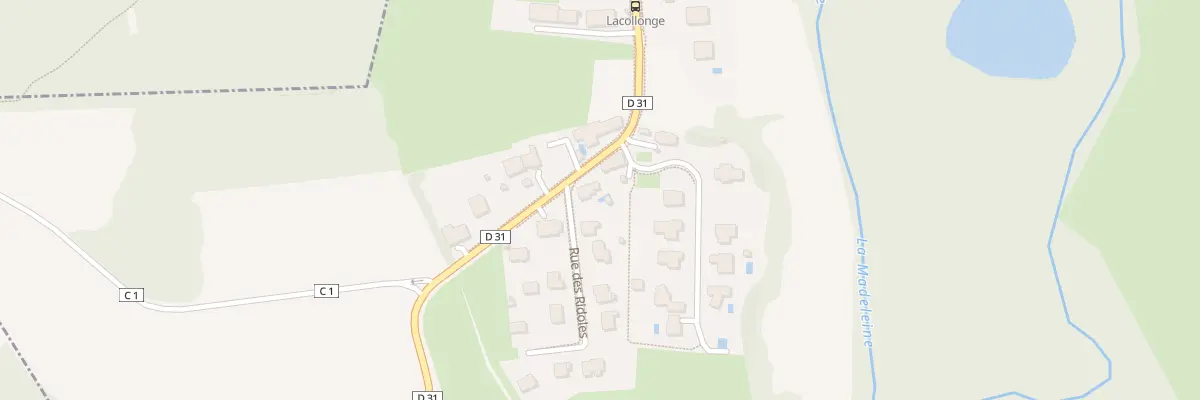 Plan du 1 Rue des Ridoles à Lacollonge