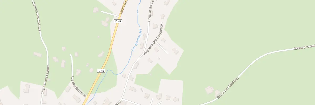 Plan du 4 Imp des Goutteaux à Saint-Dié-des-Vosges