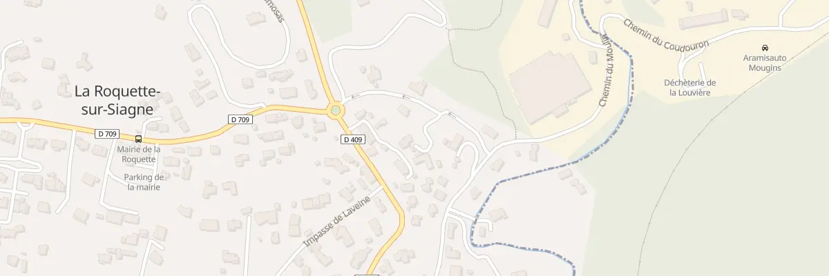 Plan du 788 Bd des Mimosas à La Roquette-sur-Siagne