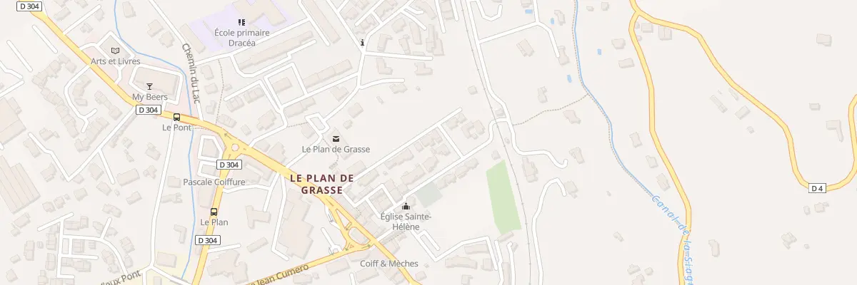 Plan du 17 Che de la Halte à Grasse