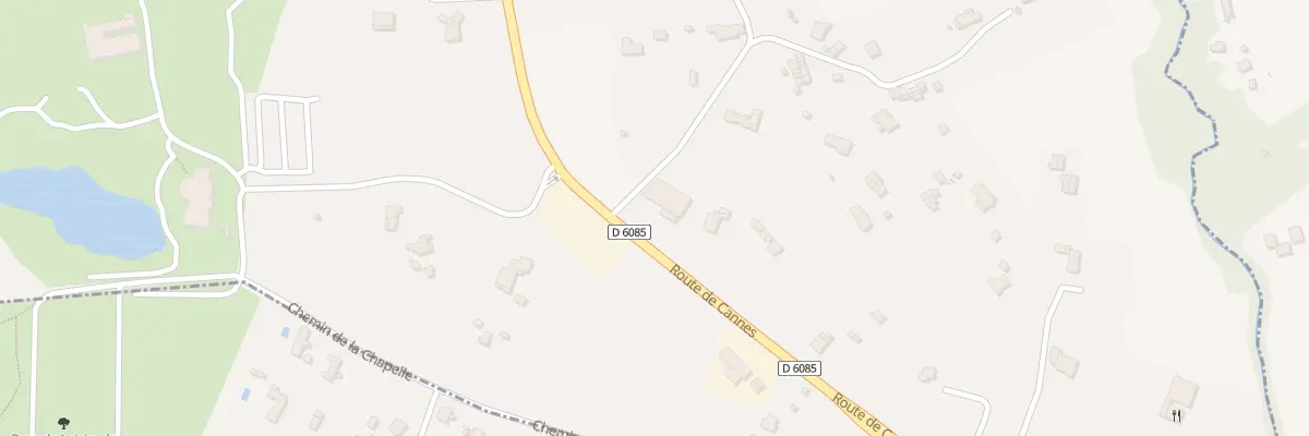 Plan du 267 Rte de Cannes à Grasse