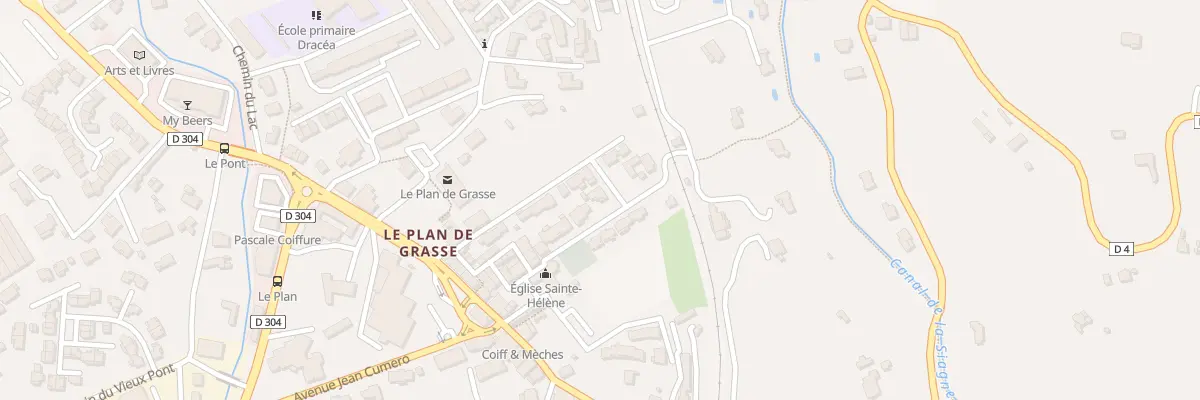 Plan du 15 Che de la Halte à Grasse