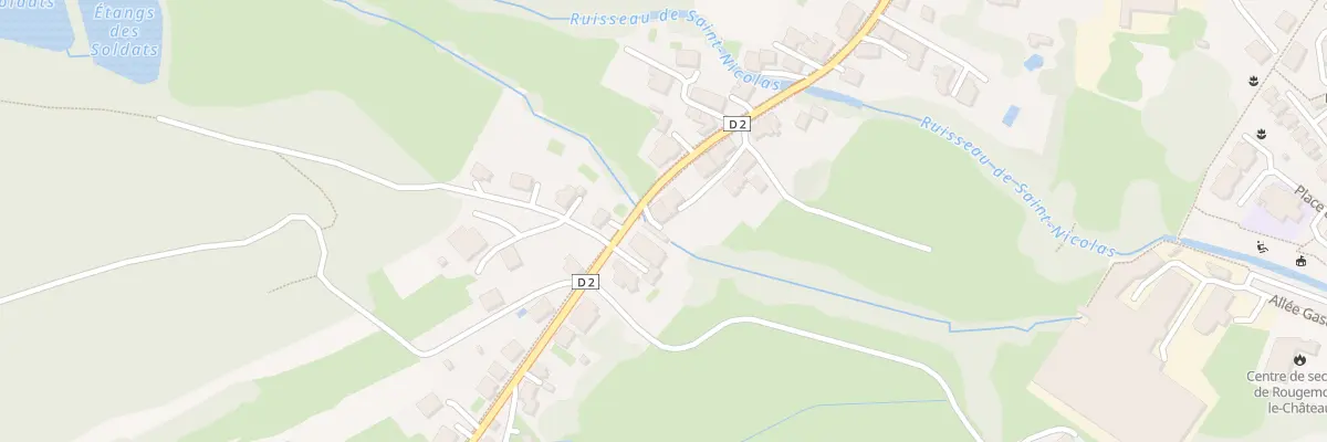Plan du 45 Rue d’Etueffont à Rougemont-le-Château