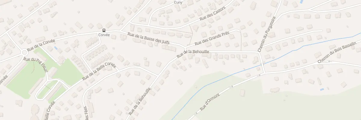 Plan du 42 Rue de la Behouille à Saint-Dié-des-Vosges