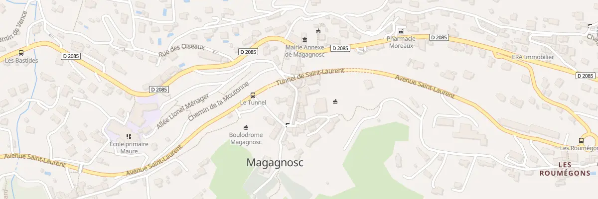 Plan du 10 Rue de la Liberation Magagnosc à Grasse