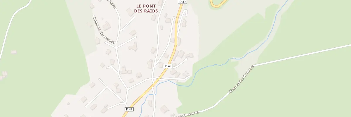 Plan du 104 Rte de Robache à Saint-Dié-des-Vosges