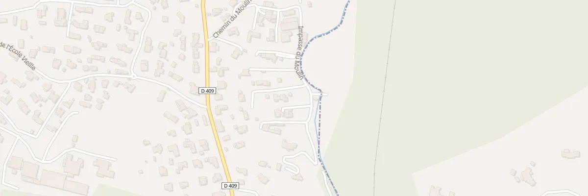 Plan du 336 Che du Moulin à La Roquette-sur-Siagne
