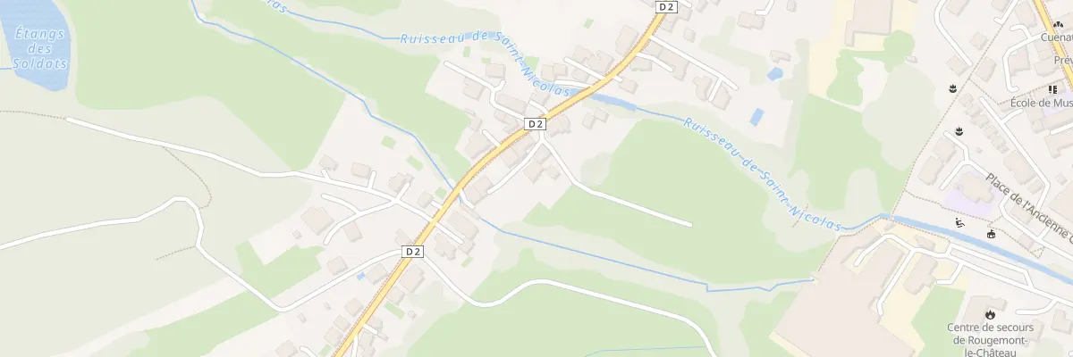 Plan du 37 Rue d’Etueffont à Rougemont-le-Château