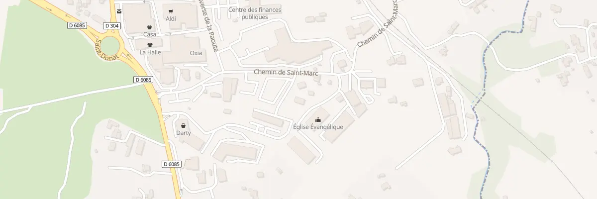 Plan du 139 Che de Saint Marc à Grasse
