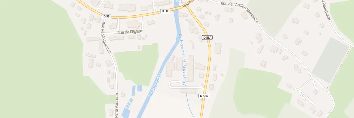 Plan du 22 Rue du Mal Lattre de Tassigny à Saulcy-sur-Meurthe
