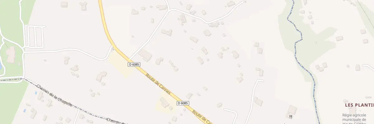 Plan du 279 Rte de Cannes à Grasse