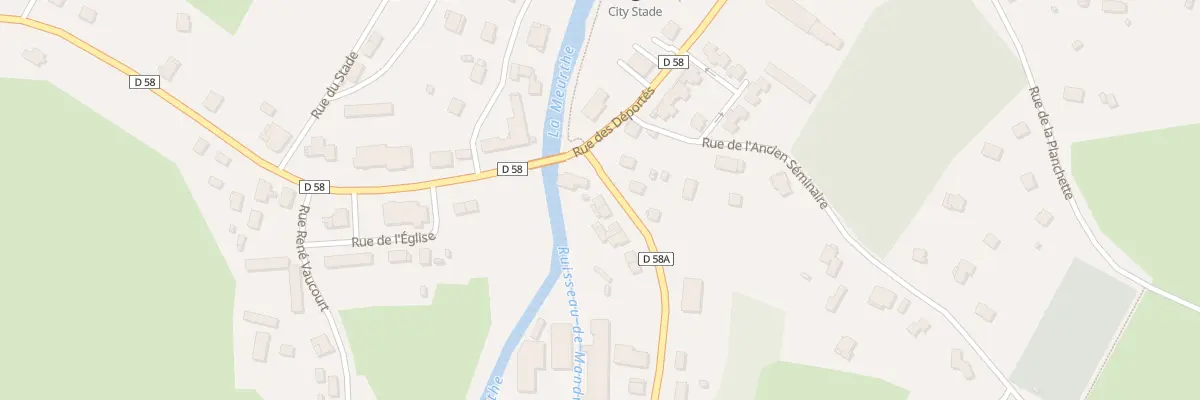 Plan du 4 Rue du Mal Lattre de Tassigny à Saulcy-sur-Meurthe