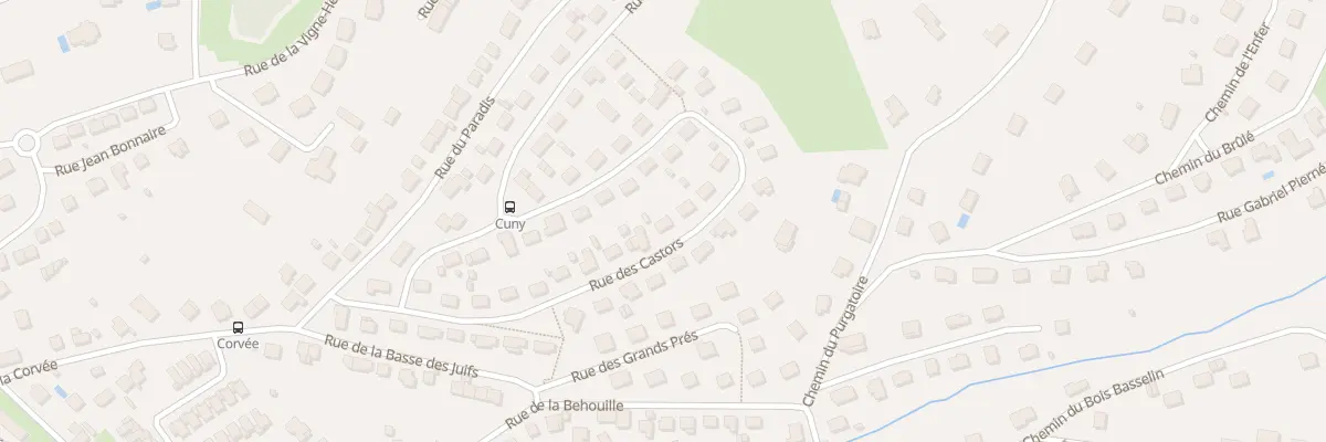 Plan du 21 Rue des Castors à Saint-Dié-des-Vosges