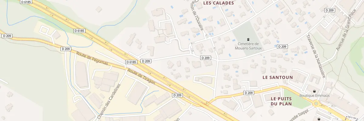Plan du 903 Rte de Pégomas à Mouans-Sartoux