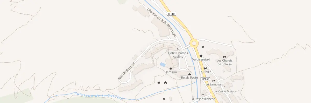 Plan du 35 Rue du Rosoleil à Val-d’Isère