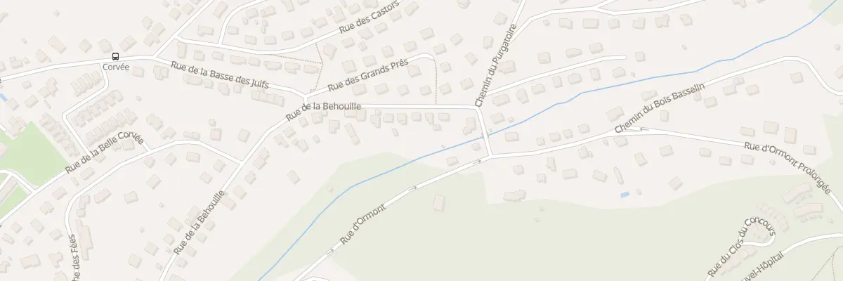 Plan du 60 Rue de la Behouille à Saint-Dié-des-Vosges