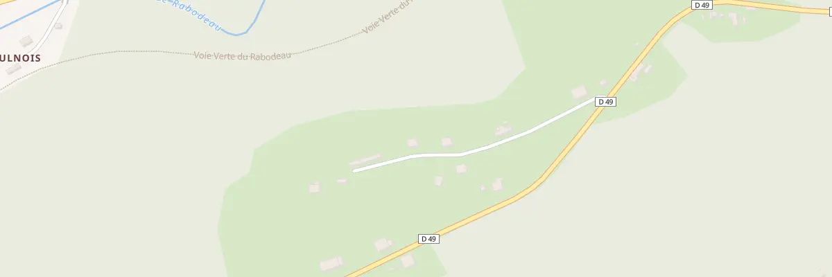 Plan du 9 Rue de la Basse Forain à Senones