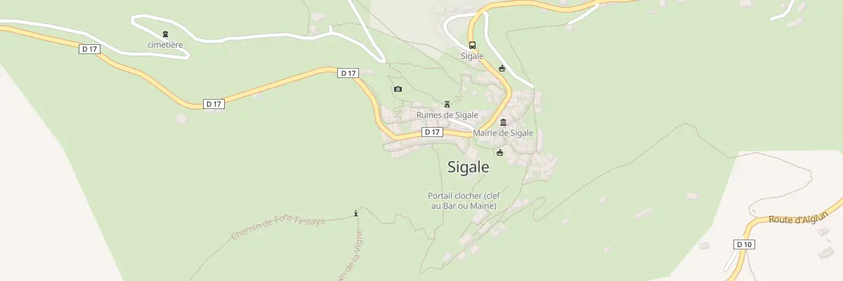 Plan du 19A Rue Thimotee Passeron à Sigale