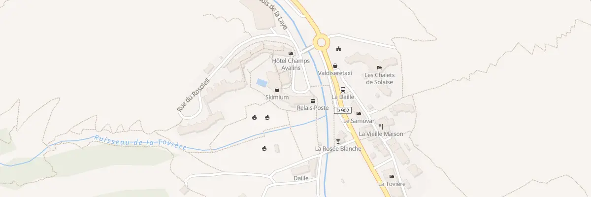 Plan du 5223A Imm Le Belle Cote à Val-d’Isère