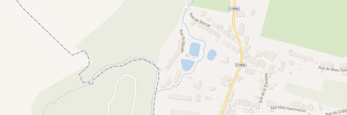Plan du 9 Rue du Moulin à Val-et-Châtillon