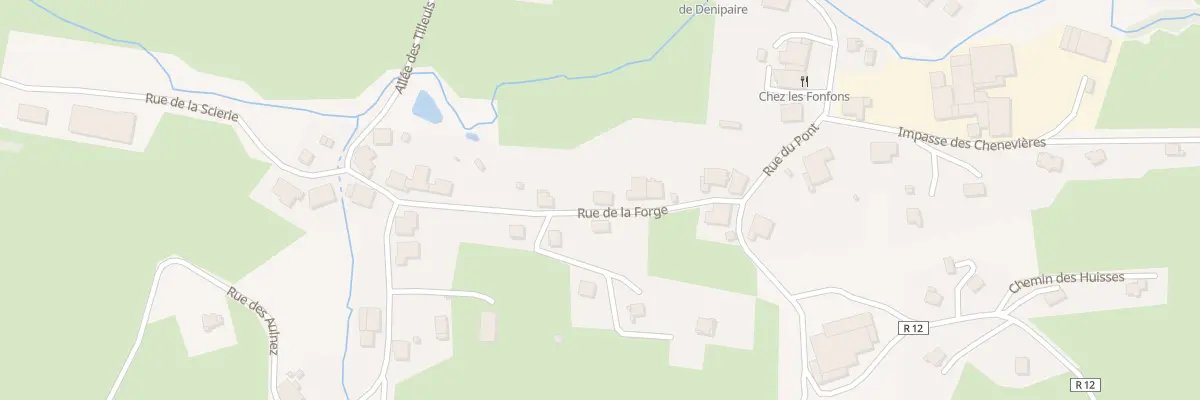 Plan du 215 Rue de la Forge à Denipaire