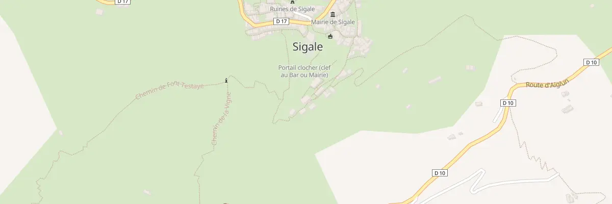 Plan du 5 Rue de Vesigale à Sigale