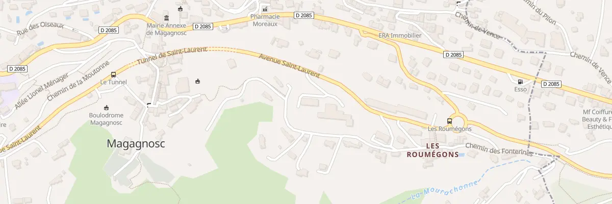 Plan du 106 Av Saint Laurent à Grasse