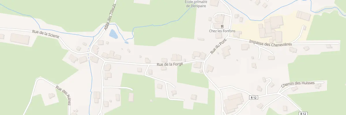 Plan du 241 Rue de la Forge à Denipaire