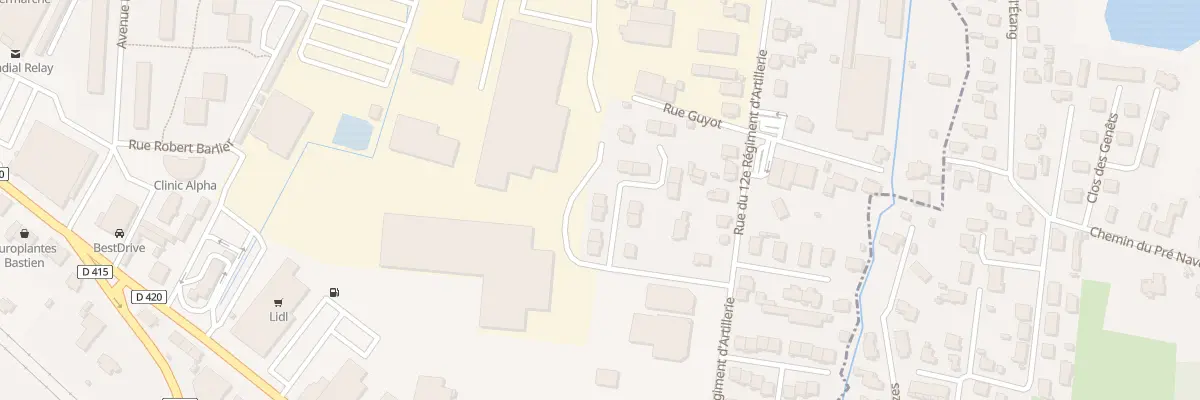 Plan du 7 Rue Robert Schuman à Saint-Dié-des-Vosges