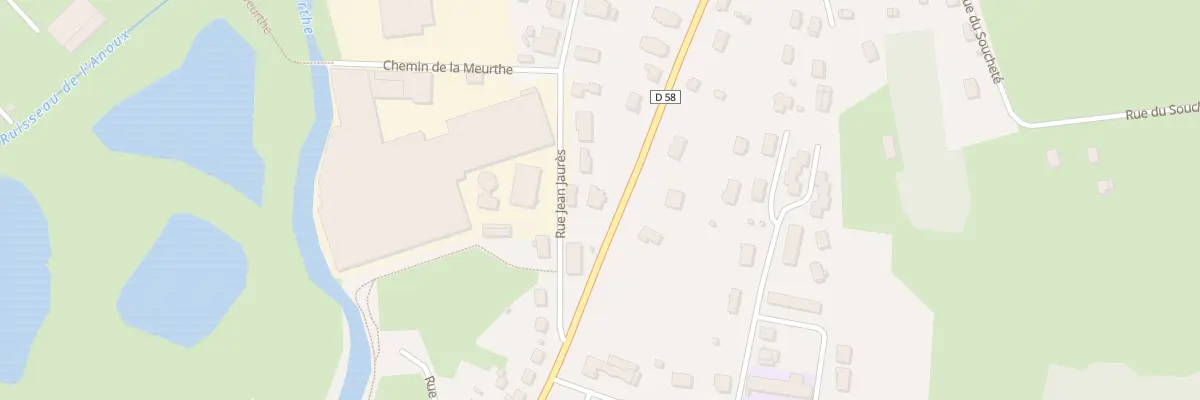 Plan du 15 Rue des Déportés à Saulcy-sur-Meurthe