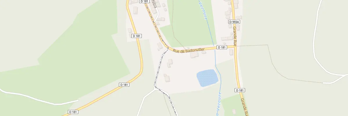 Plan du 3 Rue de Badonviller à Val-et-Châtillon