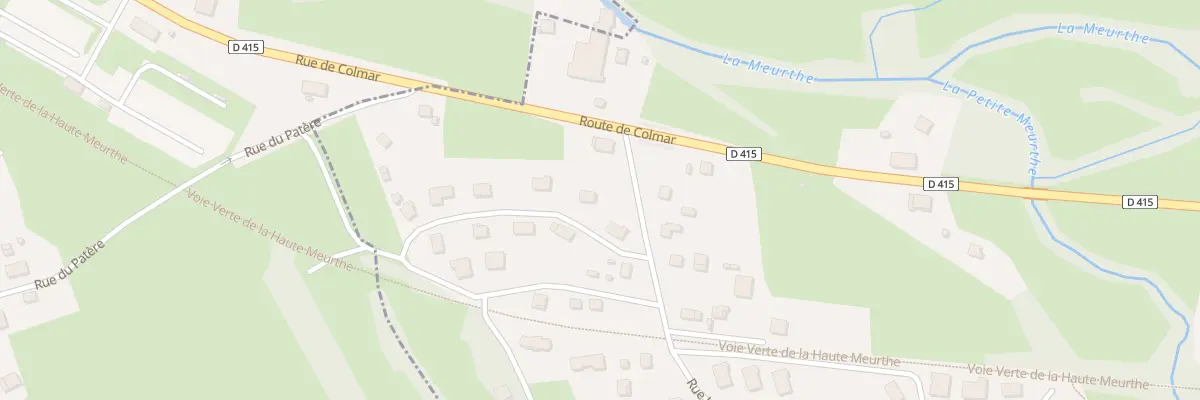 Plan du 50 Rue Joseph Thiéry à Ban-sur-Meurthe-Clefcy