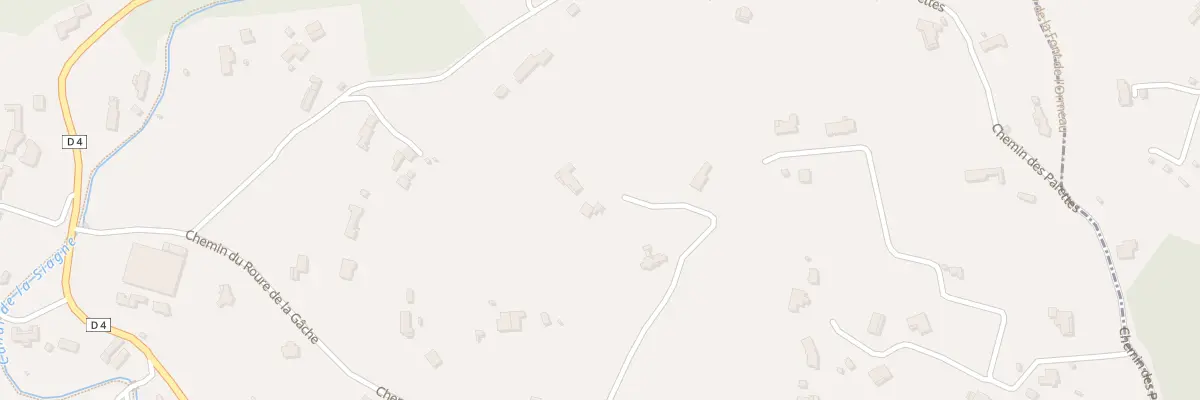 Plan du 51 Che du Roure de la Gache à Grasse