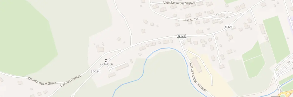 Plan du 83 Rue du Président Poincaré à Senones