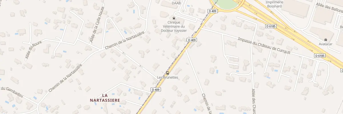 Plan du 998 Rte de la Roquette à Mouans-Sartoux