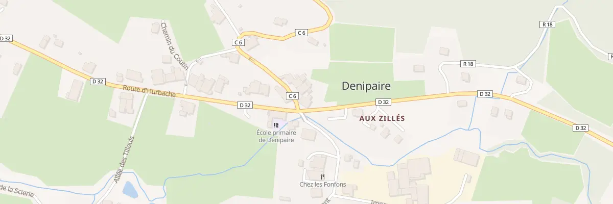 Plan du 35 Rte de St Jean d’Ormont à Denipaire