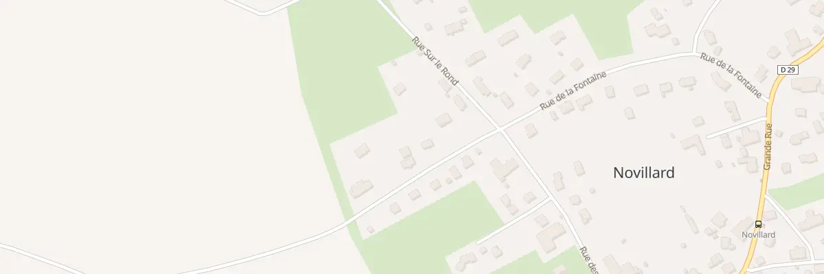 Plan du 8 Rue de la Combatte à Novillard