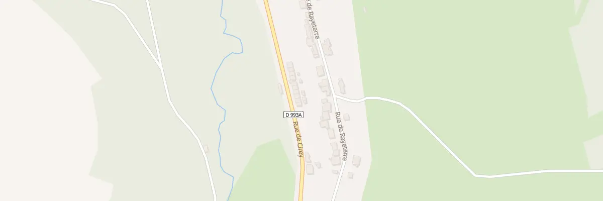 Plan du 8 Rte de Cirey à Lunéville