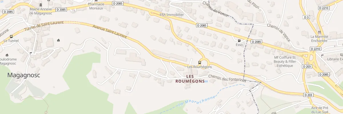 Plan du 117 Av Saint Laurent à Grasse