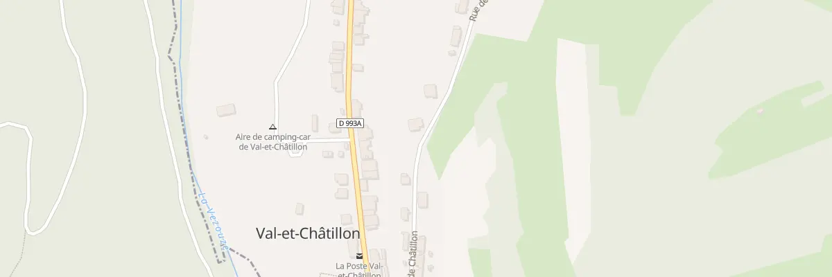 Plan du 9 Rue de Châtillon à Val-et-Châtillon