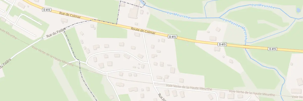 Plan du 41 Rue Joseph Thiéry à Ban-sur-Meurthe-Clefcy