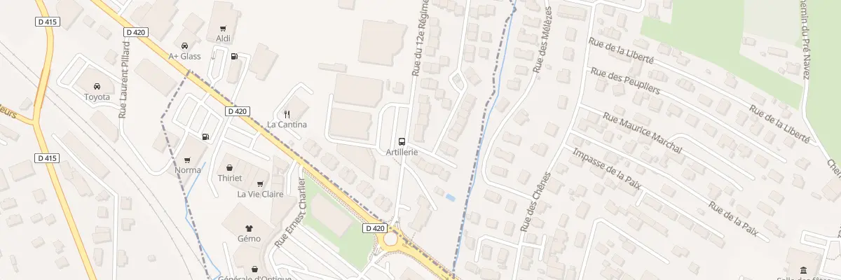 Plan du 10 Rue du Pré Saint Arnould à Saint-Dié-des-Vosges