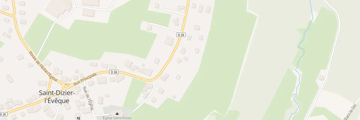 Plan du 9 Rue Principale à Rougegoutte