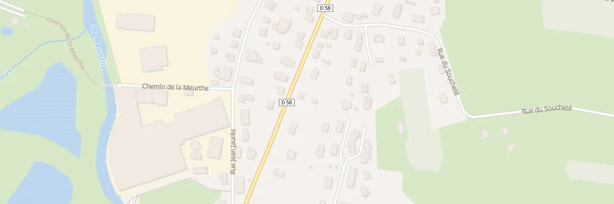 Plan du 30 Rue des Déportés à Saulcy-sur-Meurthe