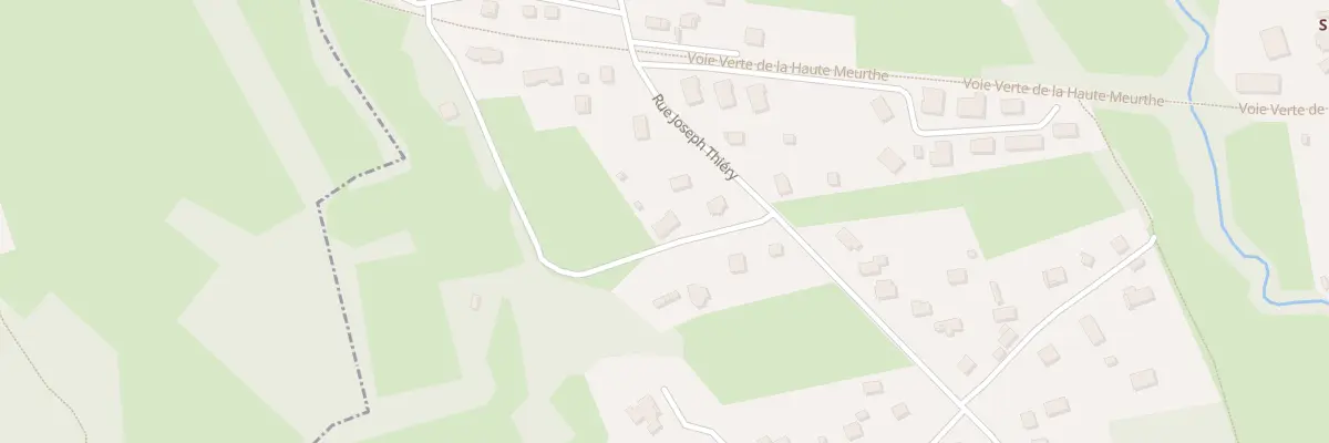Plan du 326 Rue Joseph Thiéry à Ban-sur-Meurthe-Clefcy