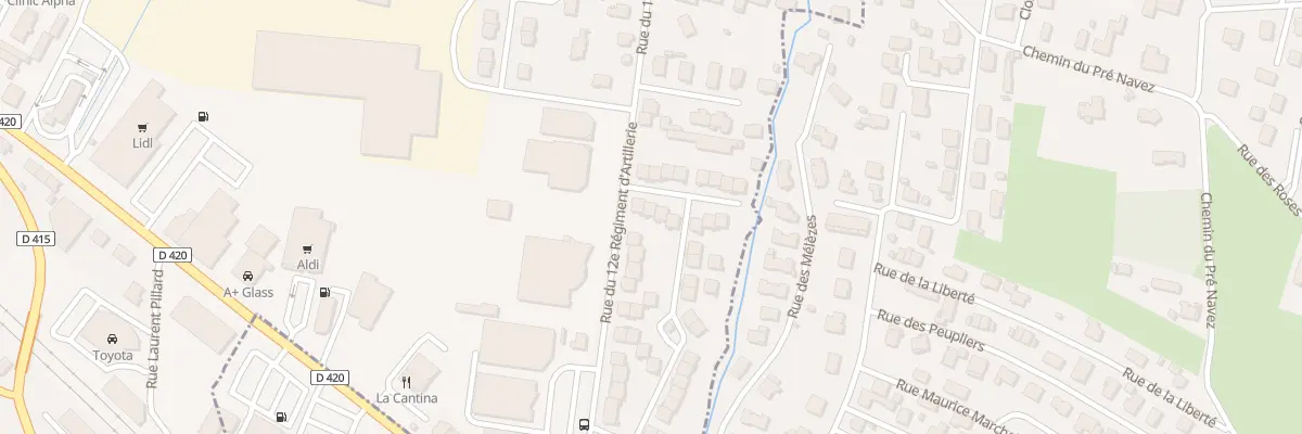 Plan du 4 Rue Charles Scareder à Saint-Dié-des-Vosges
