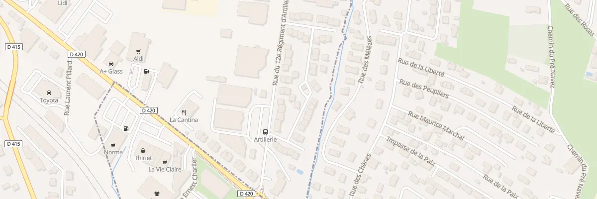 Plan du 8 Rue du Pré Saint Arnould à Saint-Dié-des-Vosges