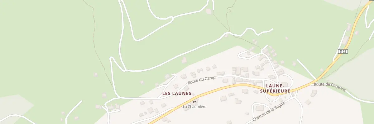 Plan du 5504 Laune Superieure à Beuil