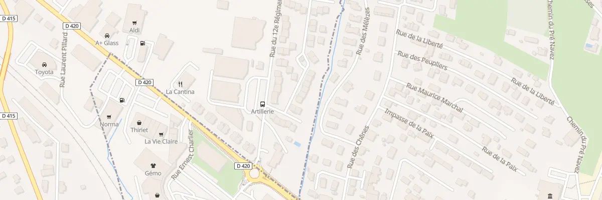 Plan du 29 Rue du Pré Saint Arnould à Saint-Dié-des-Vosges