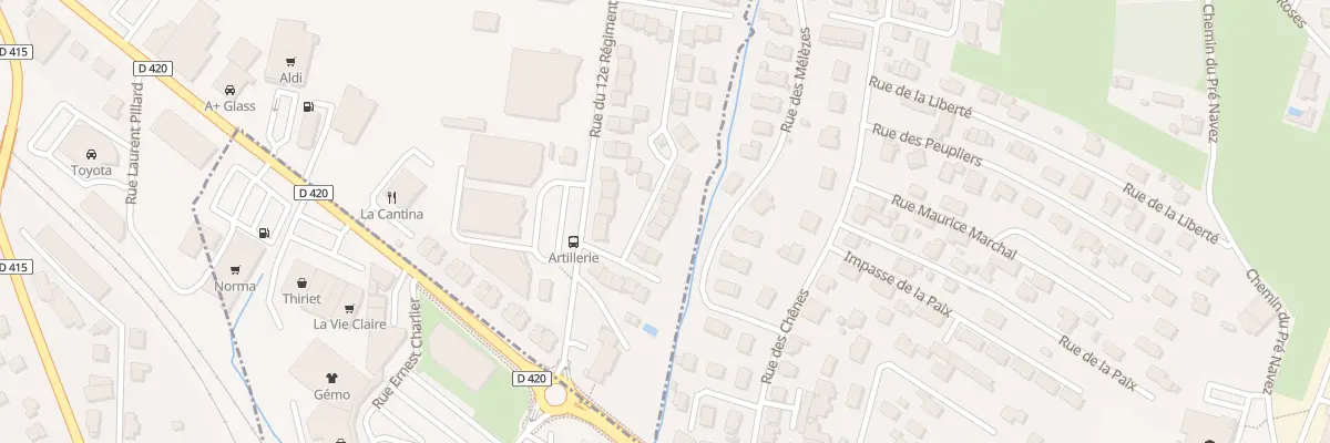 Plan du 27 Rue du Pré Saint Arnould à Saint-Dié-des-Vosges